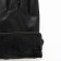 Gloves of wives 24*1*9 cm, leather claim, without insulation (c), dimensionless, 2 buttons, black