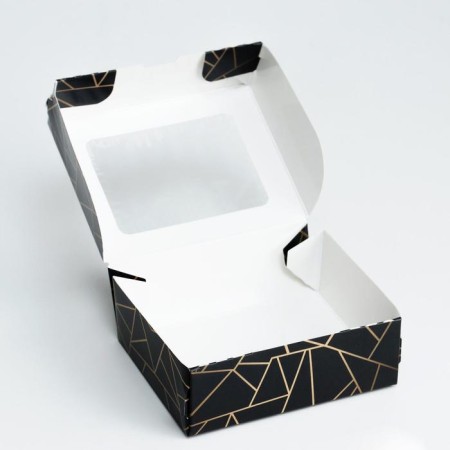 Folding box with the "For You" window, 10 x 8 x 3.5 cm-2