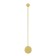 Bra Satellite, 5W Led, 4000k, 420lm, Gold Color