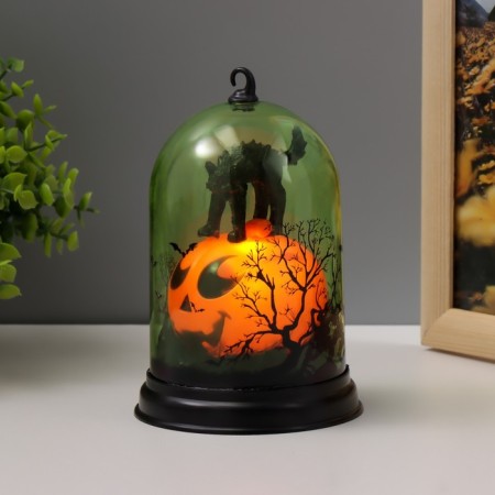 Nightlight "Cat Hippo" LED from batteries 3haaa 9x9x12.5 cm Risalux-1