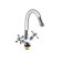 Fashun A4419-B7266 kitchen mixer, two-wound, flexible spout, zinc, white