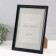 Photo frame Plastic "Gala" 21x30 cm, black (plastic screen)