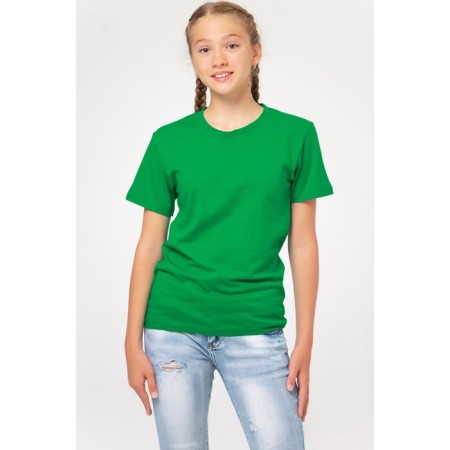 T -shirt for a boy, height 104 cm, green color-3