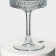 Elysia glass glasses set, 500 ml, 4 pcs, with a golden border