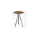 Commerce table "Sly", 345 × 345 × 500 mm, American oak color