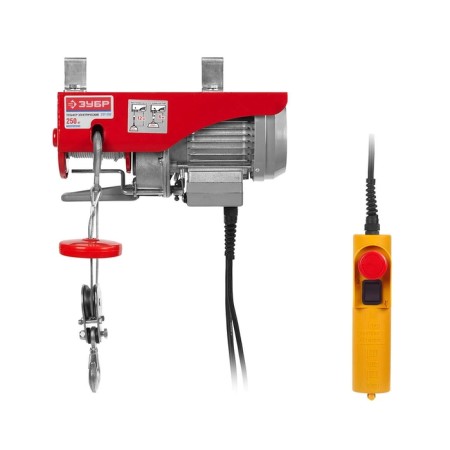Telfer "bison" ZET-250, electric, 125/250 kg, 12/6 m, 8/4 m/min, 500 watts