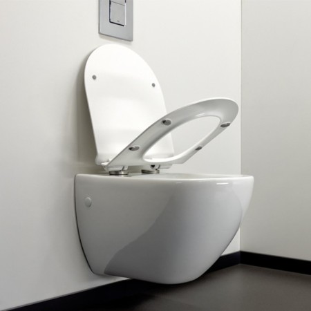 Comforty 104 toilet seat, SoftClose duroplast is thin, quickly-4