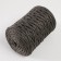 Knitting cord 100% polyester 3mm 100m/200 ± 20g (12-dark gray)