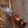 Vilka knife (skewer) for barbecue Uzbek with engraving