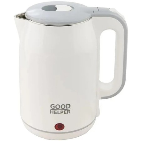 Electric kettle Goodhelper KPS-184C, plastic, Metal flask, 1.8 l, 1500 watts, white