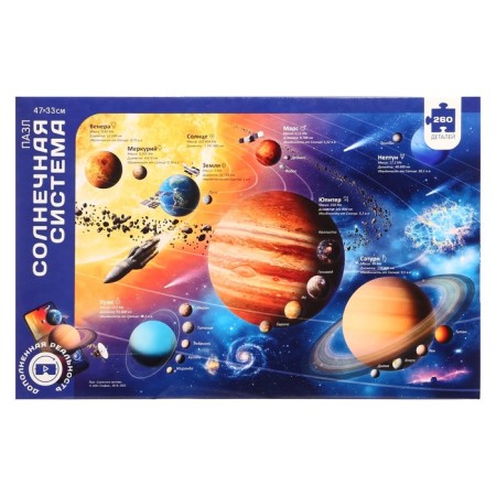 Pazle map "Solar System", 260 elements-1