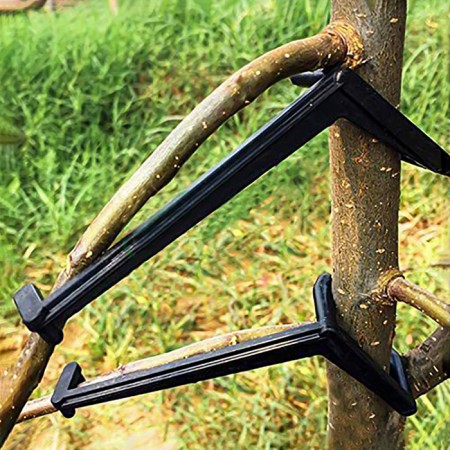 Branch holder, h = 9 cm, support for trees, black, Greengo-7