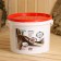 Bath stone "mixture" jadeite, jasper, quartz, bucket 15kg