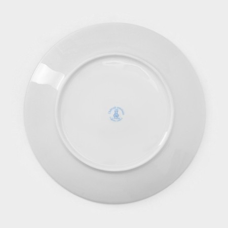 A set of porcelain plates "Winter Forest", 6 objects, d = 24 cm, mix-4