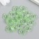 Beads for creativity Plastic "Hood" set 20 pcs green 1.3x1.3x0.5 cm