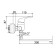 Accoona A7060 bath mixer, one -leaf, pour 300 mm, with a shower set, chrome
