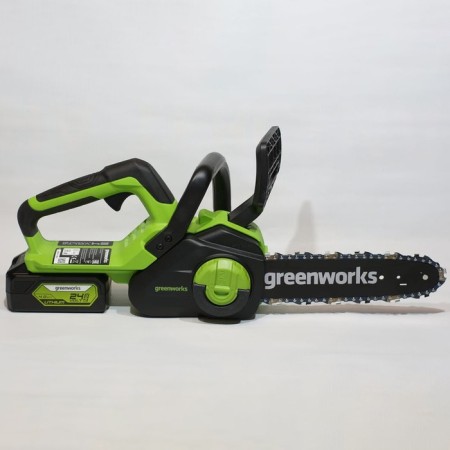 DREAL DREE BATCOMAL GREENWORKS G24CS25, without battery/ZU, 24 V, tire 25 cm, groove 1.1 mm-3