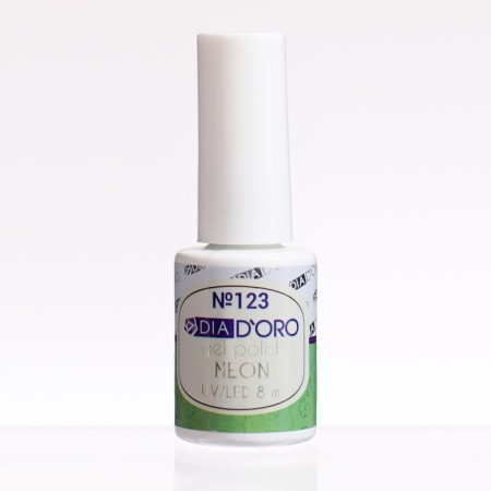 No. 123 Gel-flus Dia d`oro Classics Professional 8 ml.neon-2