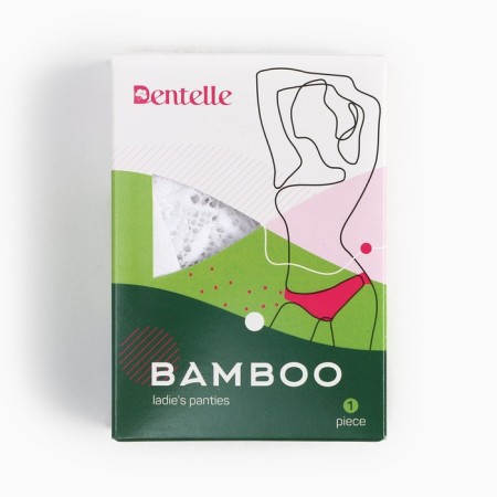 Panties female slips, color white, size 48 (l)-5
