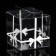 Pvc folding box "Great Bow", 5 x 5 x 5 cm