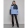Ski jacket women's winter, size 50, purple color