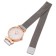 Women's watch, D-3.2 cm, magnetic bracelet, silver