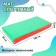 Mat, 100x50x10 cm, red/green color
