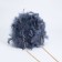 Clamp bag on the farmar, the color is gray-blue