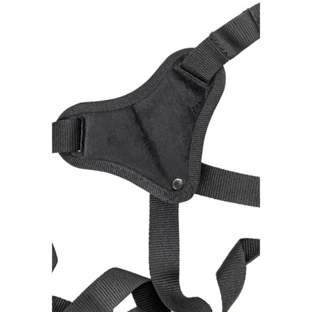 Panties for strapon Realstick Strap-on Abigail, eco-leather, black color-4