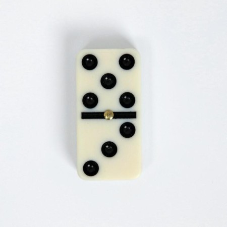 Domino "Forkas", 11x18 cm, black-1