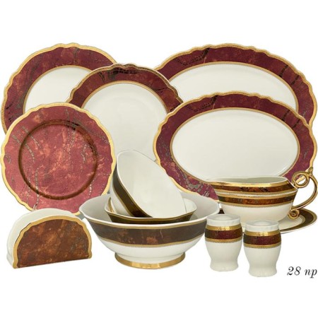 Dining Service Lenardi Versailles, 28 items
