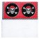 The pirate stamps, 25x25 cm, set 20 pcs.