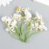 Flowers for decorating "chamomile in a bunch" Flower D-2 cm white 7 cm