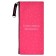 Penal soft, 1 department, 90 x 195 mm, flat, Phoenix "Boss Spitz" Pink 67594