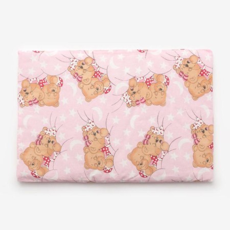 Pillow, size 40x60 cm, pink color, mix 224 stuffing
