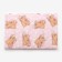 Pillow, size 40x60 cm, pink color, mix 224 stuffing