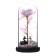 Nightlight "Flower and Swans" LED from batteries 3haaa 11x11x22 cm
