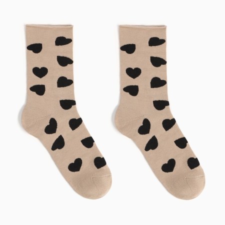 Women's socks, cappuccino color, size 25-27 (39-41)-1