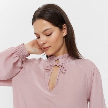 Women's blouse minku: enjoy color pink, river 44-4