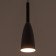 Bayerlux suspension lamp Bayerlux "drop" 1x40W E27 gray10x10x28-128 cm