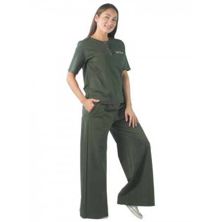 Women's costume, size 44, khaki color-2