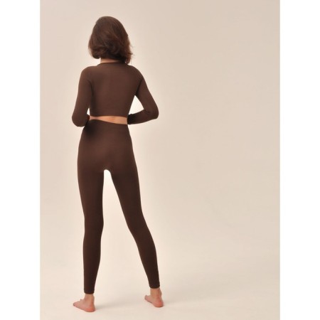 Women's Legins in Mirey Leggins Rubchik, size 46-48, dark brown color-4