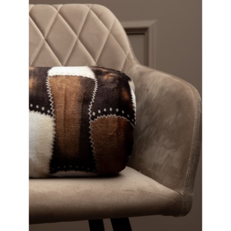 Texrepublic blanket, size 200x220 cm, brown color-6