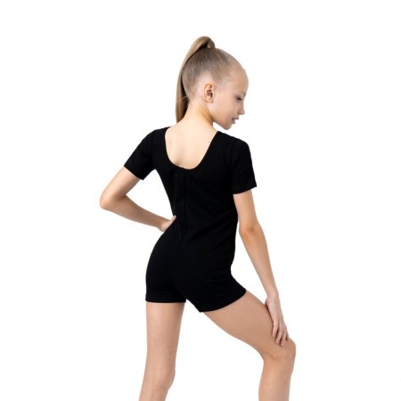 A swimsuit for gymnastics and dancing Grace Dance, p. 28, black color-2