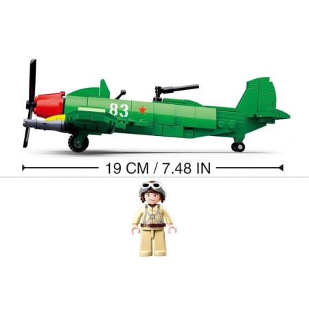 Constructor Army "Battle Airplane", 170 parts-3