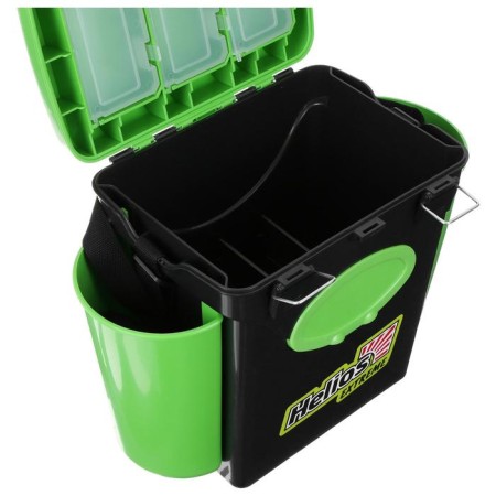 Winter Helios Fishbox 10 L box, single -section, green color-5