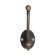 Hook furniture tundra TKD021, two -rod, copper, 5 pcs TMP