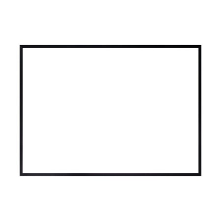 Frame for paintings (mirrors) 50 x 70 x 1.3 cm, plastic, Maria, black-1