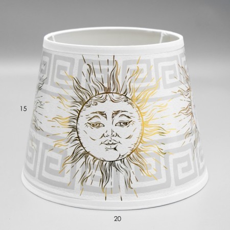 Obachr "Sun" E27 White 20x20x15 cm-3