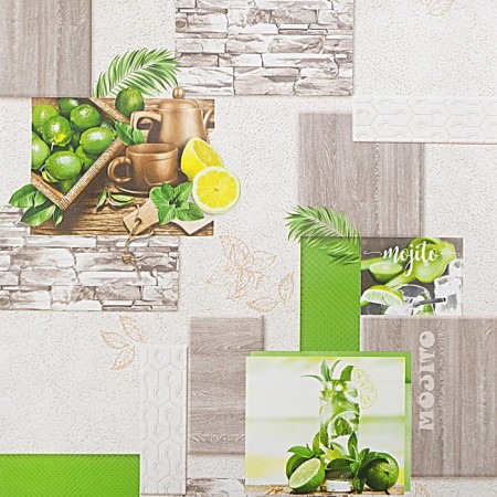 Wallpapers Washing on Paper Mohito-765F-05, 0.53x10.05m-1